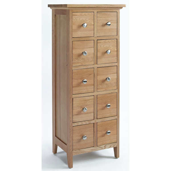 Gracie Oaks Medienschubladen im Bibliotheken-Stil Hastings